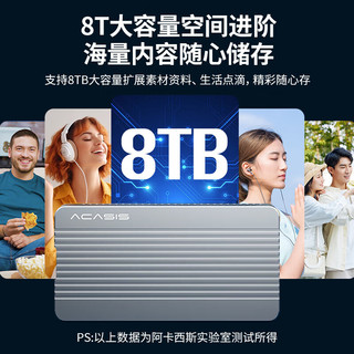  阿卡西斯 ACASIS  雷电4免工具USB4.0(可向下兼容)银 1