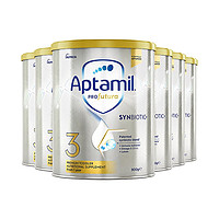 Aptamil 爱他美 澳版白金 婴儿奶粉 3段 900g*6