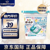 P&G 宝洁 洗衣球4D清新花香型12颗蓝绿色