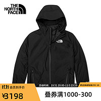 北面（The North Face）预三合一冲锋衣男GORE-TEX550蓬鹅绒内胆羽绒防水|83RR JK3/黑色 XL/180