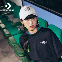 CONVERSE 匡威 官方 Baseball HPS经典复古棒球帽情侣帽子10008476 10008476-A02/白色 OSFA