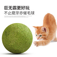 猫玩具超大猫薄荷球自嗨解闷猫猫小猫逗猫棒宠物猫咪用品磨牙 10cm巨无霸猫薄荷球