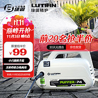 LUBA 绿霸 高压洗车机家用清洗机洗车水枪神器220V河豚P4基础版