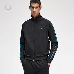 FRED PERRY 佛莱德·派瑞 男士夹克半高领麦穗logo装饰边外套J5557