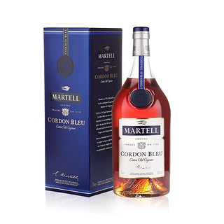 MARTELL 马爹利 蓝带 700mL洋酒 原装进口 保税仓直发 白兰地干邑酒 海外版 蓝带  1瓶 有码磨码随机