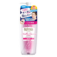 有券的上：Bifesta 缤若诗 日本进口 缤若诗（Bifesta）卸妆水 400ml/瓶 粉色保湿型
