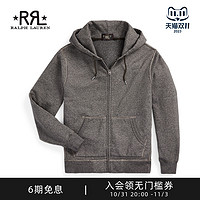 RRL 男装 23年秋毛圈布全拉链连帽衫RL92365