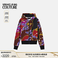 VERSACE JEANS COUTURE 女士拉链连帽衫