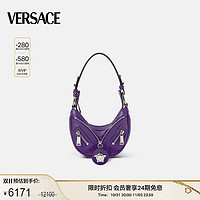 VERSACE 范思哲 女士HOBO Repeat迷你休闲包月牙包