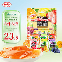 starsun 蒟蒻果冻800g 混合口味果汁果冻0脂肪办公室休闲零食下午茶