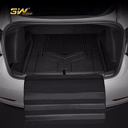 3W 特斯拉ModelY专用汽车后备箱国产TPE防水3D立体后备箱垫子定制