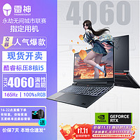  ThundeRobot/雷神 独显轻薄 游戏本  酷睿i5-12450H 无机械硬盘 1920*1080 灰色 165Hz 512GB 16GB RTX