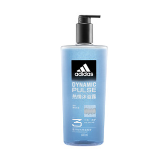 88VIP：adidas 阿迪达斯 男士全新升级热情三合一沐浴露 600ml