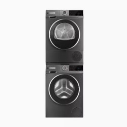 BOSCH 博世 星云灰10KG洗烘套装全自动变频洗衣机热泵烘干机2Z10+2D11