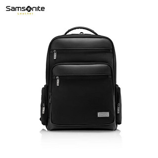 Samsonite 新秀丽 时尚潮男双肩包年轻商务精英电脑包旅行包通勤包NR9*09001黑色