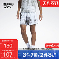 Reebok 锐步 官方夏季男女款SHORTS经典网眼透气舒适运动休闲短裤