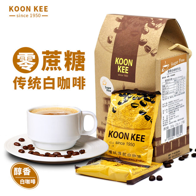 KOON KEE 均记 醇香二合一 白咖啡 300g