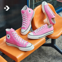 CONVERSE 匡威 官方 1970S男女经典低帮帆布鞋芭比粉多巴胺色172681C 172681C 36