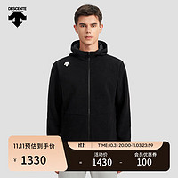DESCENTE 迪桑特 综训系列男子针织运动上衣冬季新品 BK-BLACK L(175/96A)