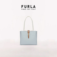 FURLA 芙拉 [双11狂欢价]FURLA芙拉SOFIA拼色牛皮中号女士通勤手提托特包