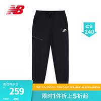 new balance NB23男款潮流透气舒适休闲运动长裤 BK AMP33370 L