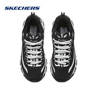 SKECHERS 斯凯奇 女鞋D’LITES加绒熊猫鞋老爹鞋运动休闲鞋66666254