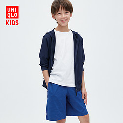 UNIQLO 优衣库 童装/男童/女童DRY-EX吸湿排汗速干高弹力运动短裤454520