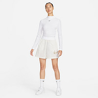 NIKE 耐克 官方OUTLETS NSW Essential 女子罗纹企领长袖上衣DV7881