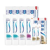 抖音超值购crest佳洁士3d炫白双效牙膏180克加小苏打180g去渍亮白含氟