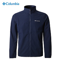 哥伦比亚 23秋冬新款哥伦比亚软壳衣男款户外防泼水防风轻薄夹克外套PM4933 464 L