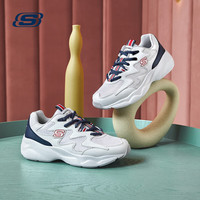 SKECHERS 斯凯奇 女士熊猫鞋撞色时尚减震运动鞋舒适厚底老爹鞋