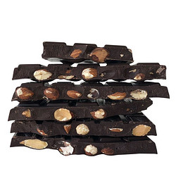 Whittaker's 惠特克 新西兰原装进口扁桃仁坚果浓黑巧克力200g排块糖果零食
