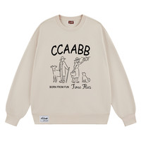 I.T it ccaabb男装卫衣秋季2023潮流图案印花男式卫衣