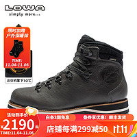 LOWA 德国雪地靴冬季户外防水保暖中筒 WENDELSTEIN GTX 男款 L210454 褐色 41