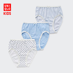 UNIQLO 优衣库 女童 短裤(3件装) 464178