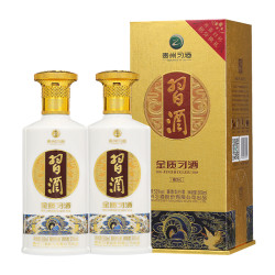 XIJIU 习酒 第四代 金质 53%vol 酱香型白酒 500ml*2