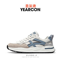 YEARCON 意尔康 男鞋2023新款超轻透气网面运动鞋男士舒适跑步鞋百搭休闲鞋