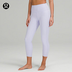 lululemon 丨Wunder Under 女士运动高腰紧身裤 24" LW5EJBA 淡蓝色 XL