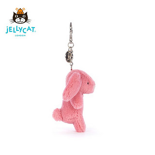 Jellycat 2023害羞粉色邦尼兔包包挂饰 毛绒玩具玩偶公仔 害羞粉色邦尼兔包包挂饰 H17 X W4 CM