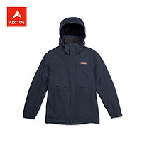 ARCTOS 极星 硬壳全防水套绒冲锋衣AGWC21201（男）/AGWC22202（女）