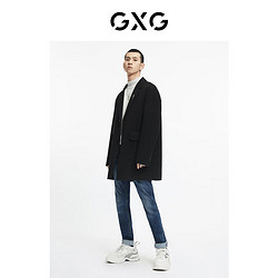 GXG 男士纯羊毛大衣外套 GC126002J