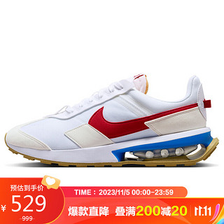 NIKE 耐克 休闲鞋男缓震AIR MAX PRE-DAY运动鞋DQ4068-101白42