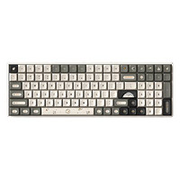 IQUNIX F97 漫游指南 100键 2.4G蓝牙 多模无线机械键盘 灰白 TTC快银轴 RGB