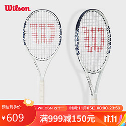 Wilson 威尔胜 轻量大拍面舒适进阶情侣网球拍 ELITE COMPWR088010U1