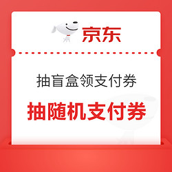 京东 开盲盒领支付券 抽0.1-1111元随机支付券