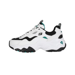 skechers 斯凯奇 熊猫鞋女鞋dlites厚底运动鞋缓震休闲鞋88888398