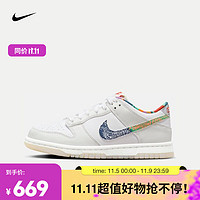 NIKE 耐克 DUNK LOW 女款运动休闲鞋 FN8913-141