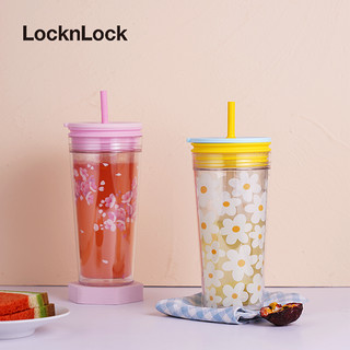 LOCK&LOCK 春季 HAP520 花蕊 塑料杯 580ml