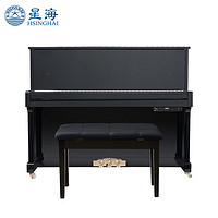 PLUS会员：Xinghai 星海 BU-118 巴赫多夫 立式钢琴 静音升级款 黑色