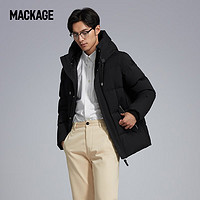 Mackage 男士GREYDON二合一保暖羽绒服派克夹克经典 黑色 42